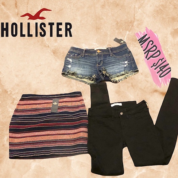 🆕AbercrombieXHollister Bundle 👖 +🩳 +💃🏾 - Picture 5 of 11